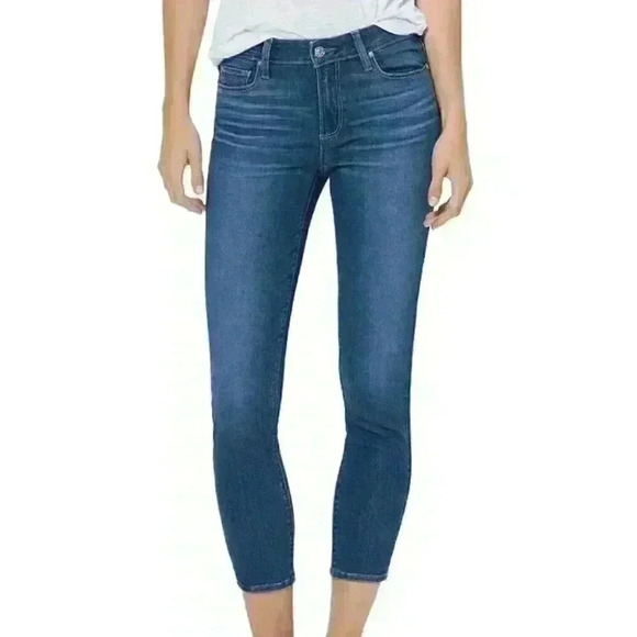 PAIGE Verdugo Crop in Ramona Destination, Size 28. - Picture 2 of 12